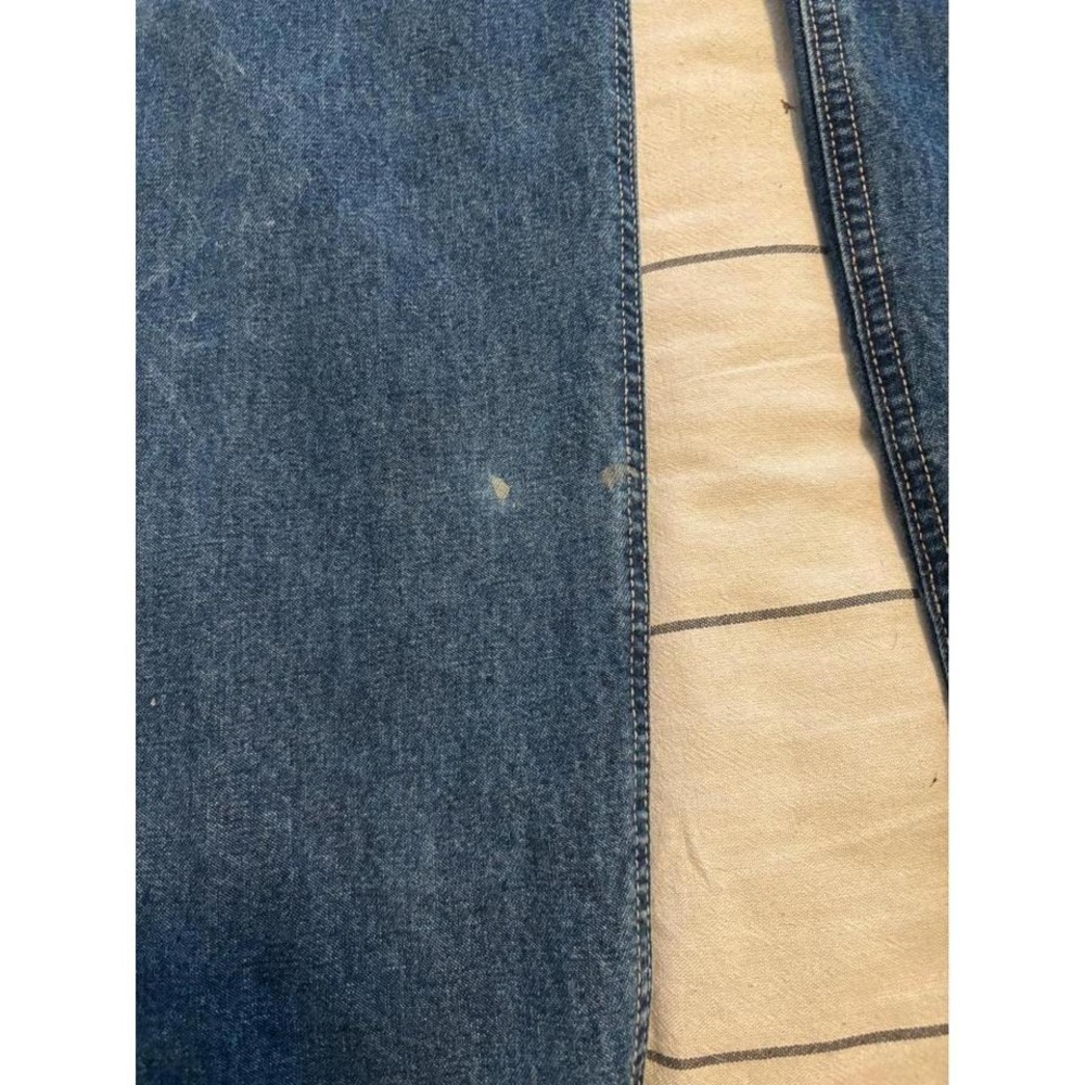 Carhartt FR Relaxed Fit Mens Jeans 38x32 Flame Resistant Dark Wash -Workwear - Picture 5 of 5